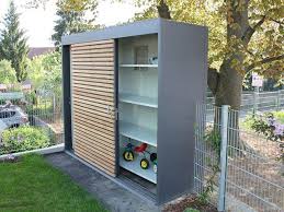 Fmh Geratehauser Design Gartenhauser Fmh Metallbau Und Holzbau Stuttgart Fellbach Design Fmh Garden She In 2020 Shed Design Modern Garden Design Modern Garden