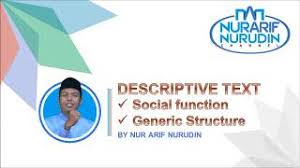 Students are able to know the main idea of the text Rpp 1 Lembar Mata Pelajaran Bahasa Inggris Kelas X Descriptive Text Guraruguraru