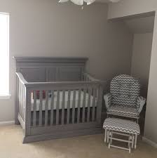 Natural wooden baby boy nursery ideas for twin; Baby Nursery With Grey Furniture Novocom Top