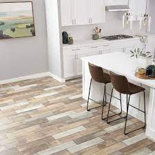 With tiles having so numerous textures, colours as well as layouts, the options will also be endless for tile flooring ideas. Marazzi Montagna Wood Vintage Chic 6 Inch X 24 Inch Porcelain Floor And Wall Tile 14 53 S The Home Depot Canada