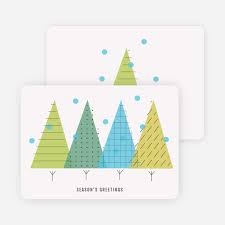 Merry christmas black and white multi photo grid holiday card. Modern Forest Holiday Cards Paper Culture