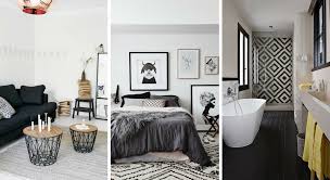 Inspiration couleur salon nouveau et meuble salon noir meuble. Astuces Deco 5 Raisons D Adopter Le Trio Noir Blanc Et Gris