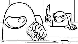 Does anyone know what name/where the dead body reported texture or text is. Among Us Fighting 2 Coloring Page Free Printable Coloring Pages For Kids