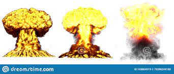 Nuclear bomb blast is one of the most devastating things in manking history. Mushroom Cloud Huge Nuclear Explosion War Hydrogen Bomb Poster