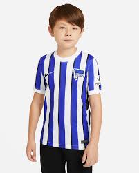 This is what hertha berlin are! Hertha Bsc 2020 21 Stadium Home Older Kids Football Shirt Nike Ae