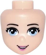 LEGO Friends Liza White Riding Pants • Minifig frnd060