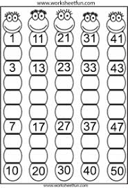 Numbers 1 50 Free Printable Worksheets Kindergarten Worksheets Printable Kindergarten Worksheets Free Printables Free Kindergarten Worksheets