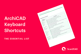 Windows में किसी file को rename करने के लिए. Archicad Keyboard Shortcuts With Pdf Cheat Sheet Scan2cad