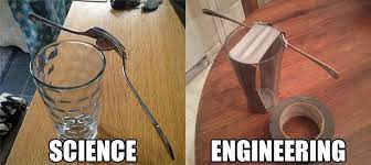 Science Vs Engineering Funny Lucu
