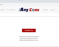 AnyConv free online video converter