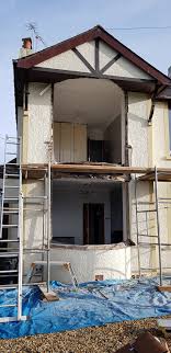 While you can certainly hire a pro to install a bay. Somerglaze Windows On Twitter A Complete Rebuild Of Bay Windows In Anthracite Grey On White As Old Windows Were Leaking Badly Due To The Bay Coming Away From The House Https T Co Mgz8fia4wg