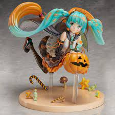 Hatsune Miku Trick Or Miku Vocaloid Figure Anime Figures Anime Figurines Miku Figure