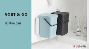 Laundry care, collecting waste, kitchen & cooking, bathroom. How To Install Brabantia Sort Go Waste Bins Brabantia Youtube