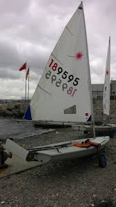 Laser Radial Sailing In Moda Coast Sailing Canoe Boat