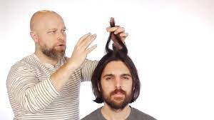 Using a blow dryer, put you head down and begin directing air upwards to the scalp until fully dry. Men S Medium Length Haircut Tutorial Thesalonguy Youtube