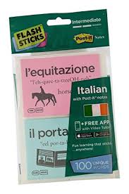 Manage overlays, backgrounds, and text to maximize your design. Flashsticks Italian Flash Cards Intermediate Best Way To Learn To Speak Italian No Language