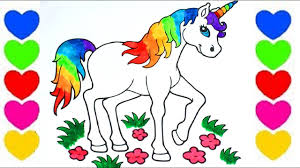 Coloriage licorne dessin à imprimer. Coloriage Licorne Monde Licorne
