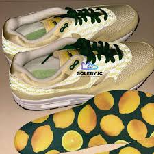 First Look At The Nike Air Max 1 Powerwall Lemonade In 2020 Air Max 1 Nike Air Max Air Max