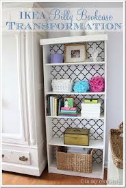 Ikea Billy Bookcase Makeover Bookcase Makeover Apartment Decorating Rental Ikea Billy Bookcase