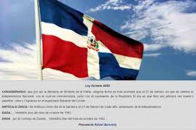 22 de agosto 2018, 14:02 gmt. Cuando Se Celebra El Dia De La Bandera Nacional De La Republica Dominicana Nuestras Historia