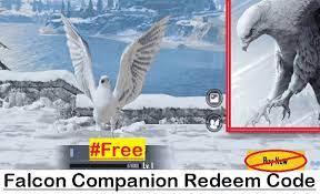 Get Pubg Mobile Redeem Code For A Free Falcon Companion Gamer S Info Point Redeemed Game Info Falcon