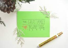 Addressing Christmas Cards 11 Creative Ways To Address Christmas Cards Addressing Christmas Cards Christmas Card Envelopes Envelope Addressing Christmas