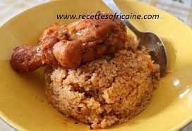 Riz Gras Au Poulet Recettes Africaines