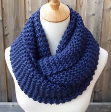 Maybe you would like to learn more about one of these? Navy Infinity Scarf Dark Blue Infinity Scarf Chunky Knit Etsy