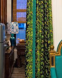 Jim Thompson Fabrics On Instagram Gert Voorjans Ivy Night Print Paired With A Playful Trim Jimthompsonfabrics Voor Jim Thompson Fabric Home Decor Curtains