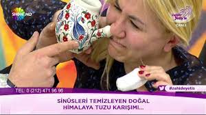 Sinusleri Temizleyen Dogal Himalaya Tuzu Karisimi Youtube