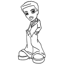While dark skin is loaded with color this is the fun part. Top 20 Free Printable Bratz Coloring Pages Online