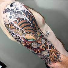 Japanese Tiger By Stu Pagdin Of House Of Daggers South Australia Finished Yesterday Japanese Tiger Tattoo Japanese Tattoo Japanese Tattoo Designs
