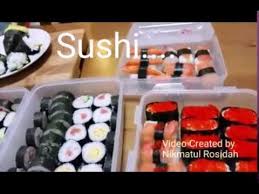 Cara Mudah Membuat Sushi Youtube