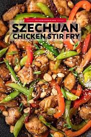 Szechuan Chicken Stir Fry Recipe Stir Fry Recipes Chicken Szechuan Chicken Wok Recipes