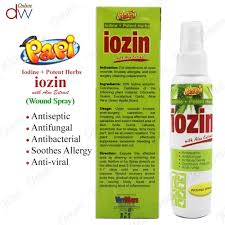 Papi Iozin Spray With Aloe Extract Pet Wound Spray 120ml Shopee Philippines