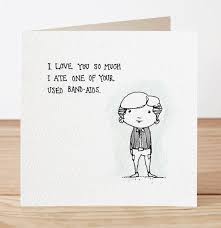 An alien in diapers to say congratulations on your new baby, fellow area 51 raider.. Creepy And Funny Valentine S Day Cards