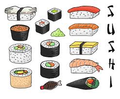 Sushi Drawing Pesquisa Google Sushi Drawing Sushi Cartoon Cute Food Drawings