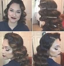 Hair Long Wedding Vintage Finger Waves 46 Ideas Hair Wedding Vintagewedding Finger Wave Hair Vintage Curls Hair Waves