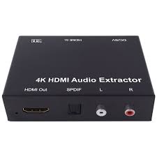 To be more precise, you should connect the hdmi devices connector to the same hdmi port on your computer. Hdmi Audio Extractor 4k To Rca Spdif Hdmi