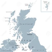 Karte von schottland (großbritannien) #großbritannien #karte schottland: Schottland Politische Karte Mit Hauptstadt Edinburgh Land Und Teil Des Vereinigten Konigreichs Umfasst Das Nordliche Drittel Der Insel Grossbritannien Graue Darstellung Uber Weiss Englische Beschriftung Vektor Lizenzfrei Nutzbare Vektorgrafiken