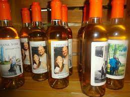 Polish Wedding Favors Wine Bottle Polish Wedding Rose Wine Bottle