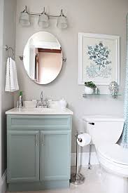 Office Bathroom Reveal Blue Bathroom Vanity Bathroom Inspiration Office Bathroom