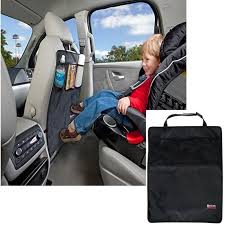 Britax Kick Mats 2 Count Cover Protector Car Seat Back Pocket Dirt Liquid Black Kick Mat Car Seats Kicks