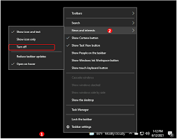 Select action center on the taskbar (next to the date and time), and then select tablet mode to turn it on or off. Turn Off Windows 10 News And Interests On The Taskbar Using Mem Intune Group Policy Htmd Blog