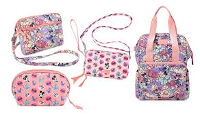 Lay flat travel duffel in dover mauve. Monday Merch Meeting Flower Garden Vera Bradley Orange Bird Figment More
