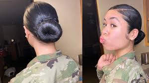 HOW TO MILITARY/AF SLICK BACK BUN TUTORIAL