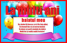 Felicitari Cu Ziua De Nastere Fiului Felicitari Si Mesaje Mesajeurarifelicitari Com