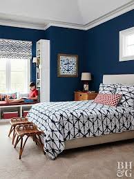 According to the study, purple rooms had the shortest average sleep time and was found to provoke nightmares. Our Favorite Boys Bedroom Ideas Boy Bedroom Design Toddler Bedroom Design Boys Bedroom Colors