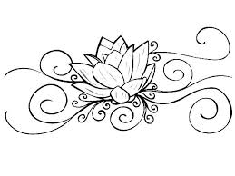 Lotus Flower Tattoo Coloring Pages Lotus Flower Tattoo Coloring Pages Small Lotus Flower Tattoo Lotus Flower Tattoo Design Lotus Flower Drawing