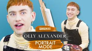 Olly Alexander Paints A Self-Portrait And Answers Questions About His Life 